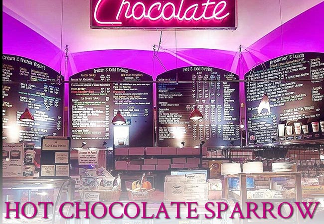 Sparrow Hot Chocolate Bar