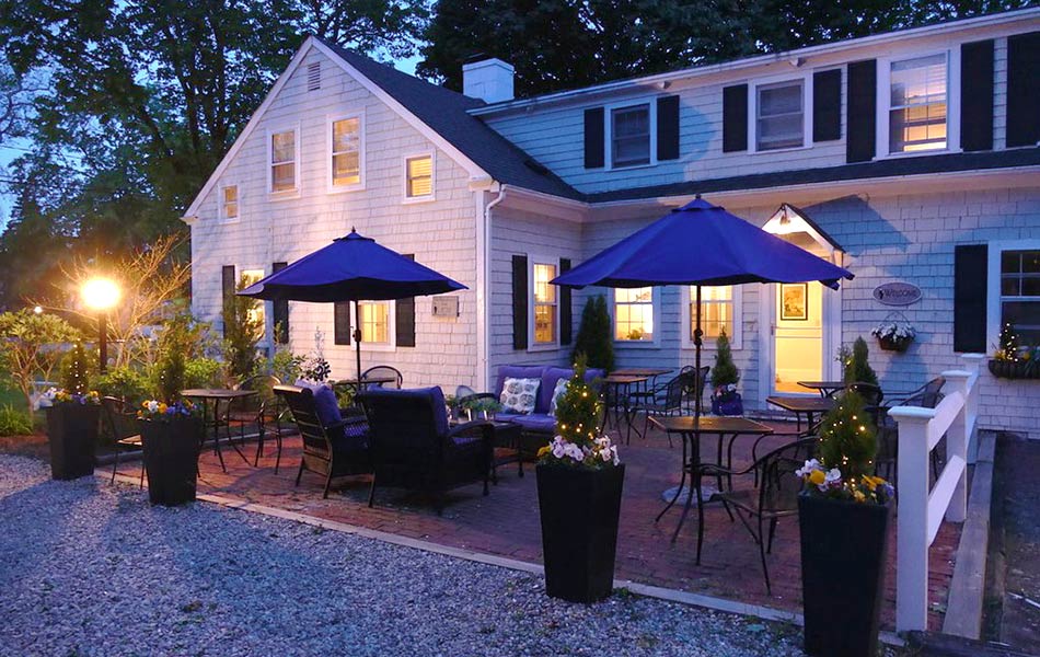 Orleans MA Bed and Breakfast Patio