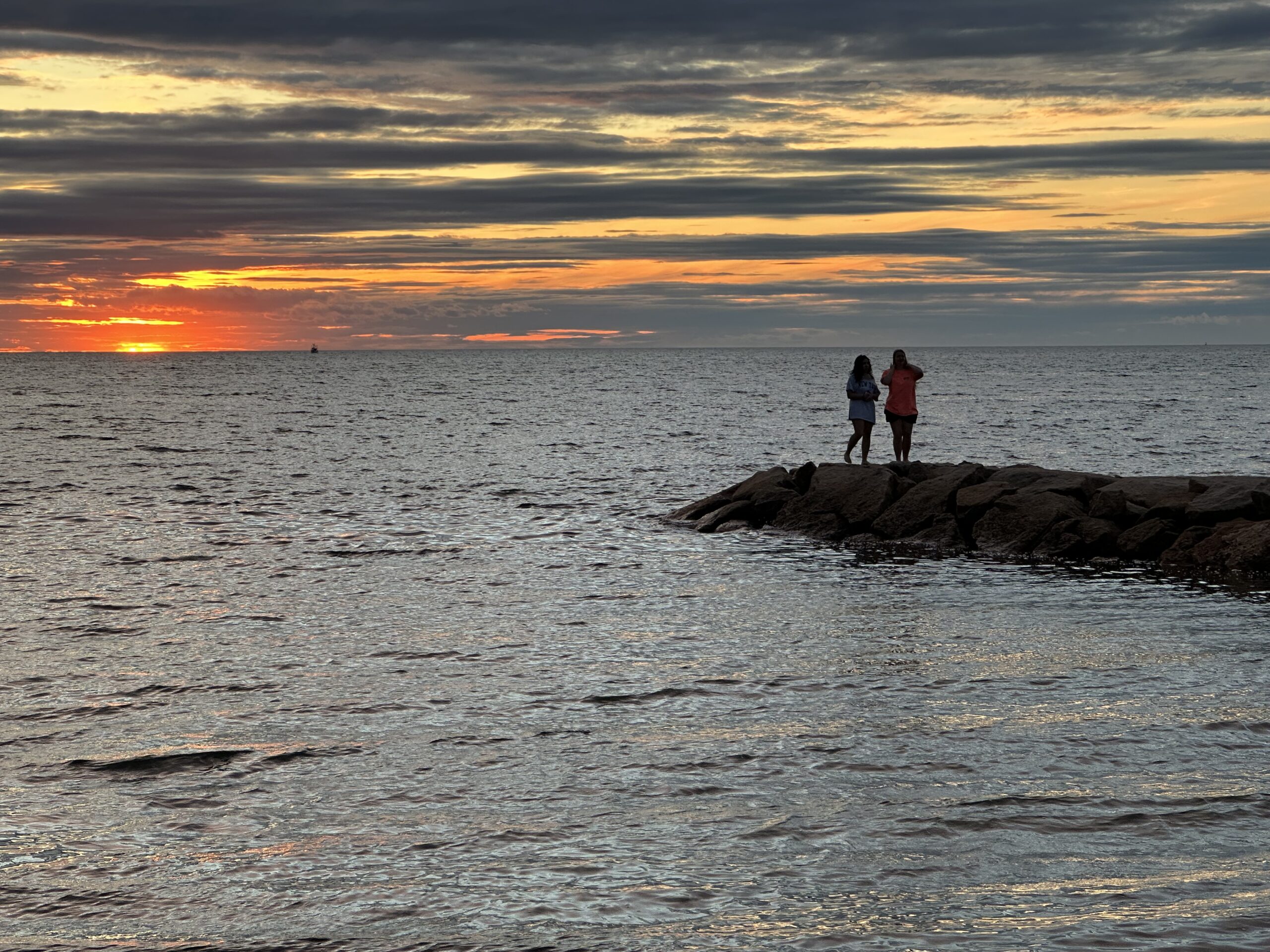 Sunset at Rock Harbor